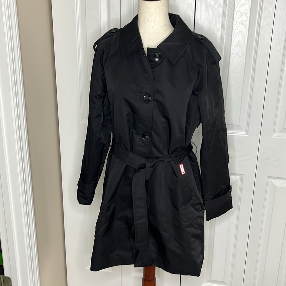 HUNTER STACEY BELTED TRENCH COAT-NWT - Picture 3 of 11